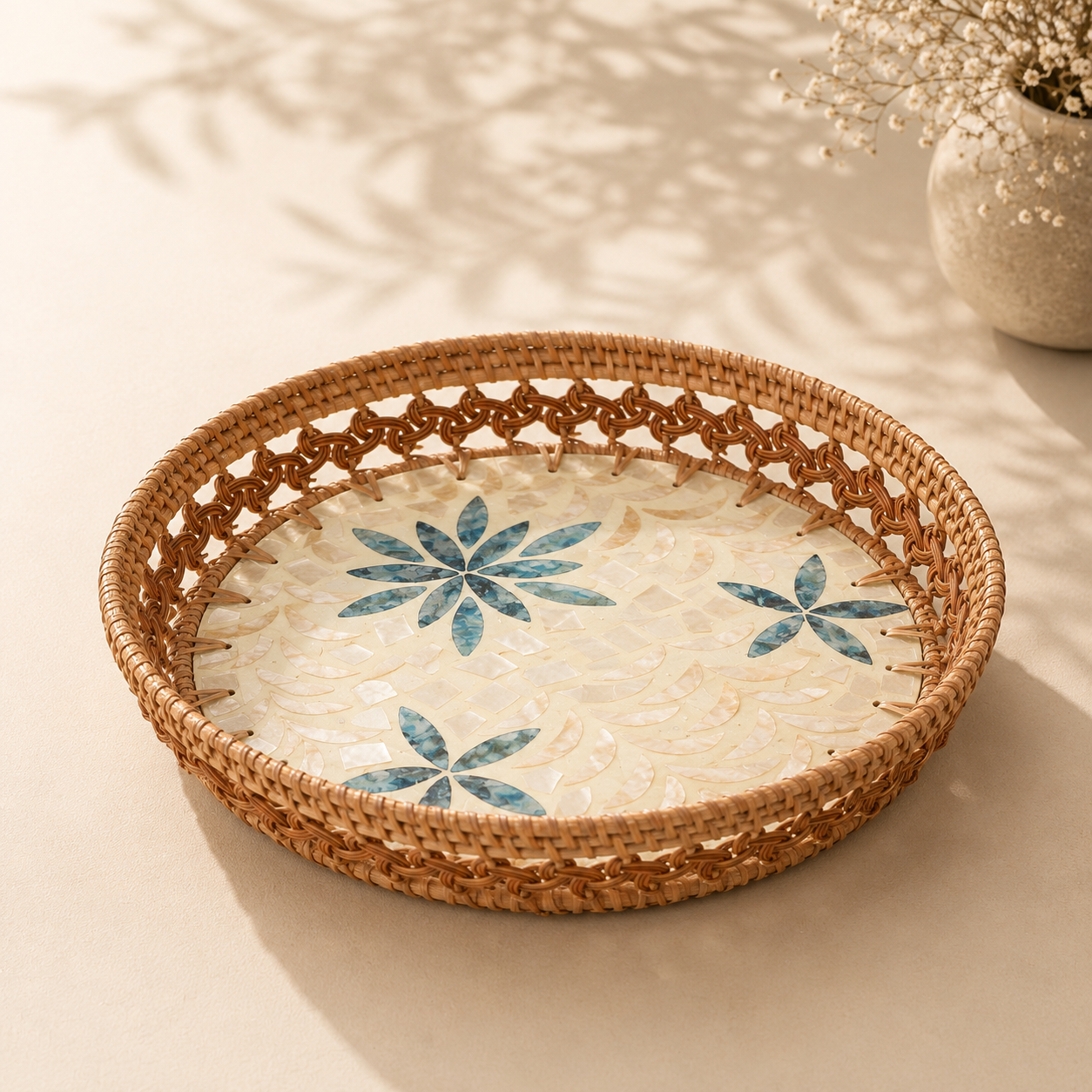 Pearl Flora Basket