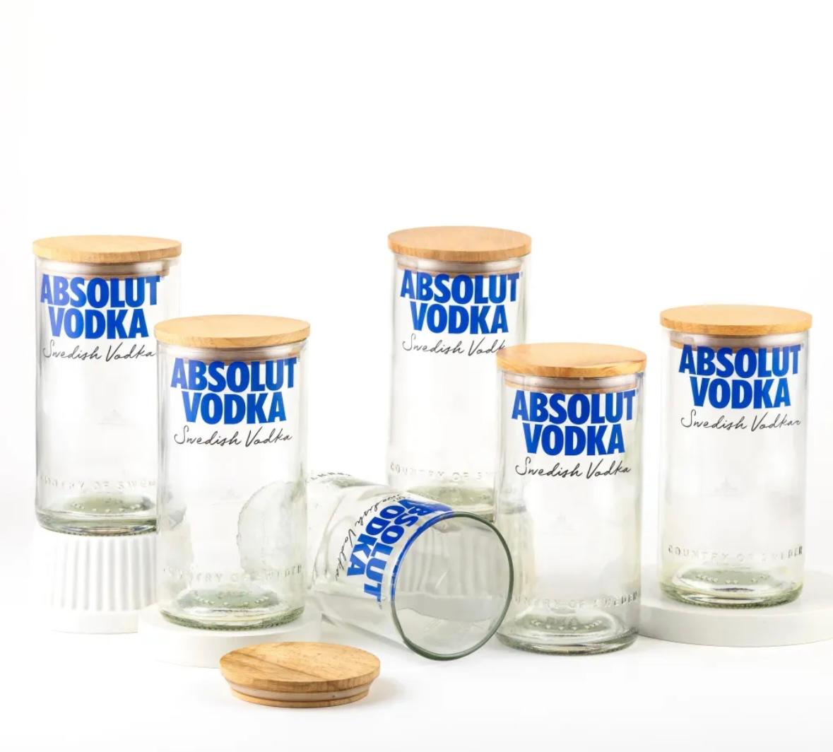 Absolut Top Cut Jars(Buy 6 at the price of 5)