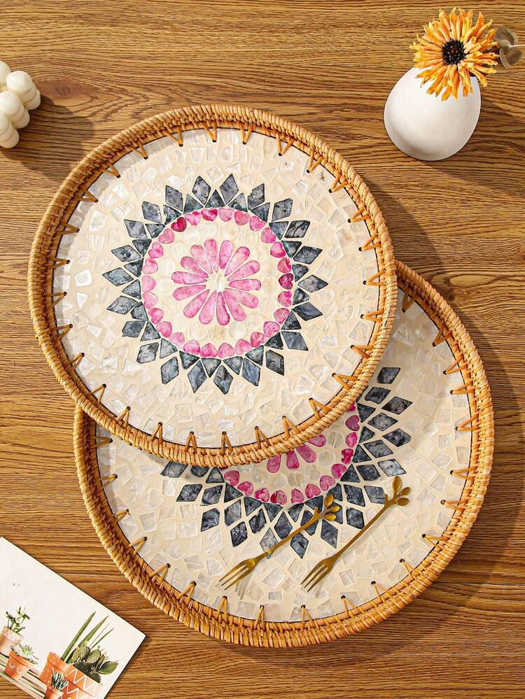 Mother of Pearl Inlay Tray