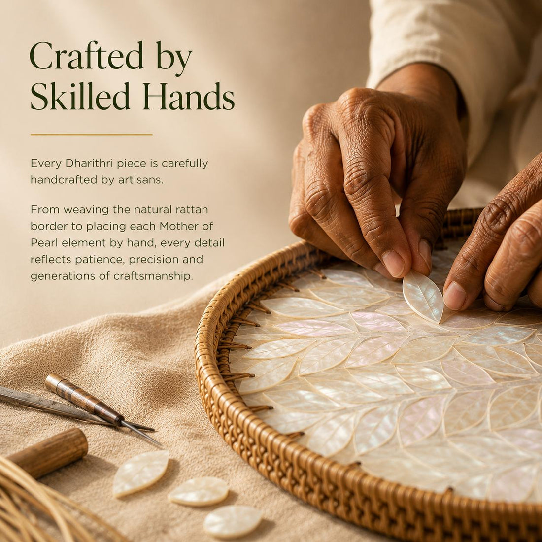 Made by hand, by master artisans