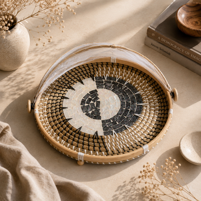 Pearl Inlay Food Dome