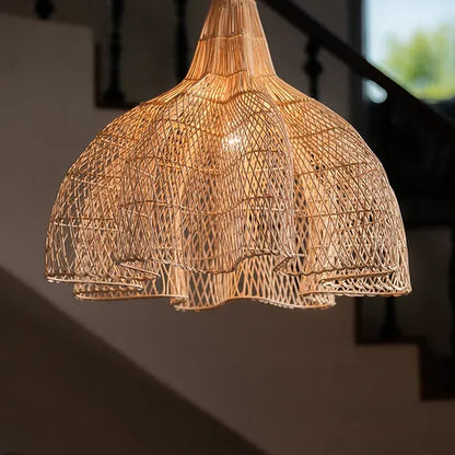 Rattan Canopy Pendant Lampshade