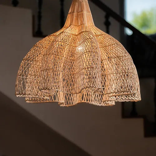 Rattan Canopy Pendant Lampshade