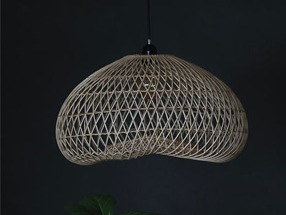 Convex Handmade Rattan Lamp