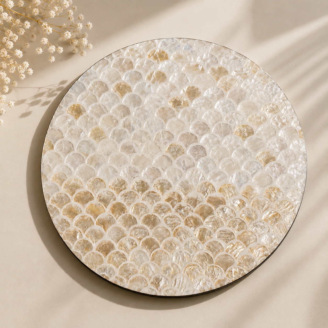 Pearl Scallop Placemat