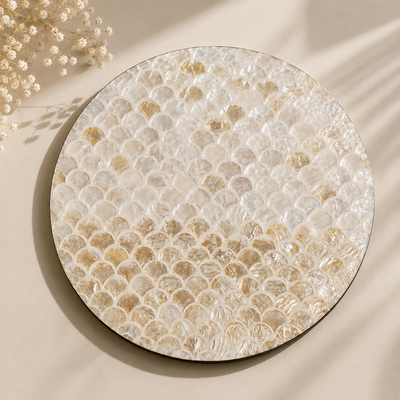 Pearl Scallop Placemat