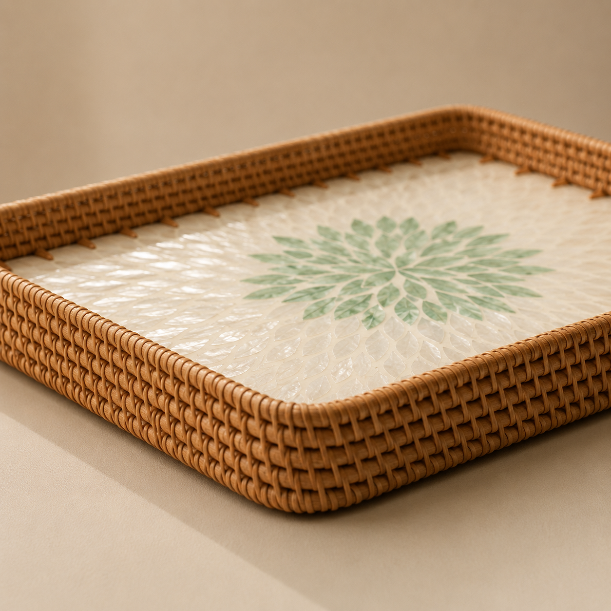 Aurora Pearl Tray | Rectangle