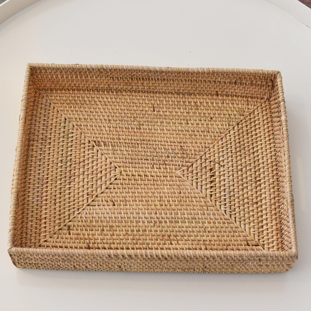 Aadhini Rectangle Cane Tray