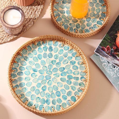Mother of Pearl Inlay Tray