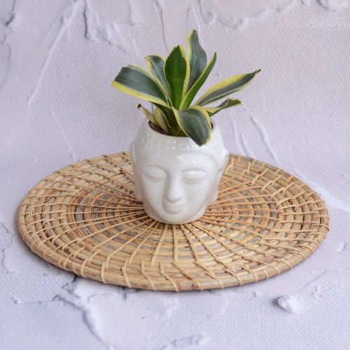 Round Cane Placemats