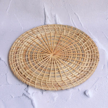 Round Cane Placemats