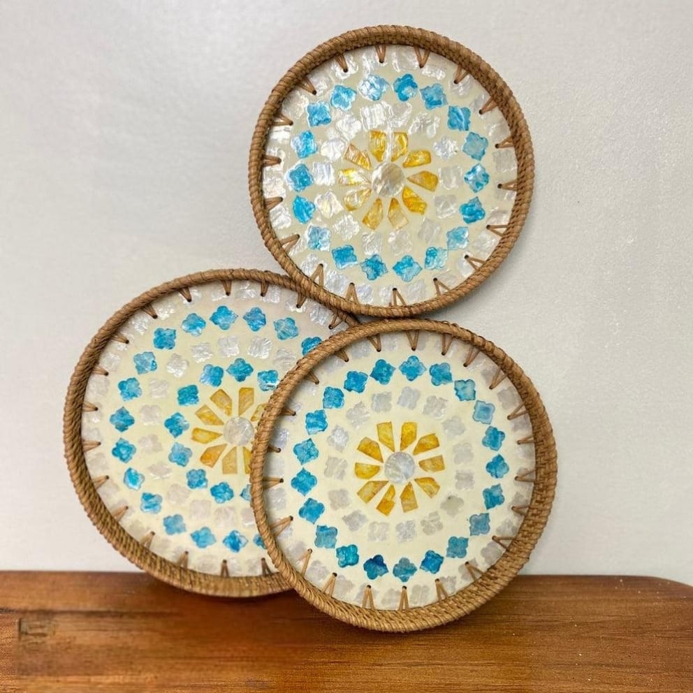 Mother of Pearl Inlay Tray