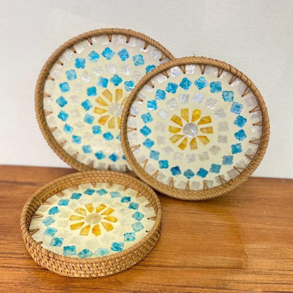 Mother of Pearl Inlay Tray