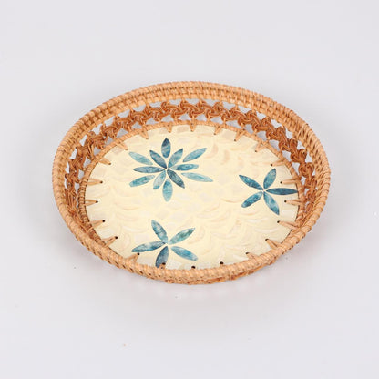 Mother of Pearl Inlay Basket
