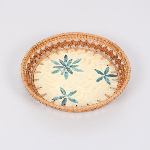 Mother of Pearl Inlay Basket